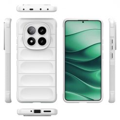 Kryty na mobil | Odolný kryt Magic Shield biely – Xiaomi Redmi Note 14 Pro 5G | Kryty na mobil