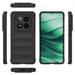 Kryty na mobil | Odolný kryt Magic Shield čierny – Xiaomi Redmi Note 14 Pro 5G | Kryty na mobil