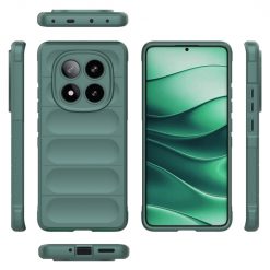 Kryty na mobil | Odolný kryt Magic Shield zelený – Xiaomi Redmi Note 14 Pro 5G | Kryty na mobil