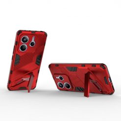 Odolný Kryt Punk armor case červený – Xiaomi Redmi Note 14 5G | Kryty na mobil Kryty na mobil | Odolný Kryt Punk armor case červený – Xiaomi Redmi Note 14 5G | Kryty na mobil