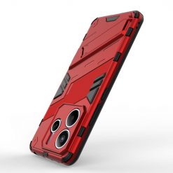 Odolný Kryt Punk armor case červený – Xiaomi Redmi Note 14 5G | Kryty na mobil Kryty na mobil | Odolný Kryt Punk armor case červený – Xiaomi Redmi Note 14 5G | Kryty na mobil