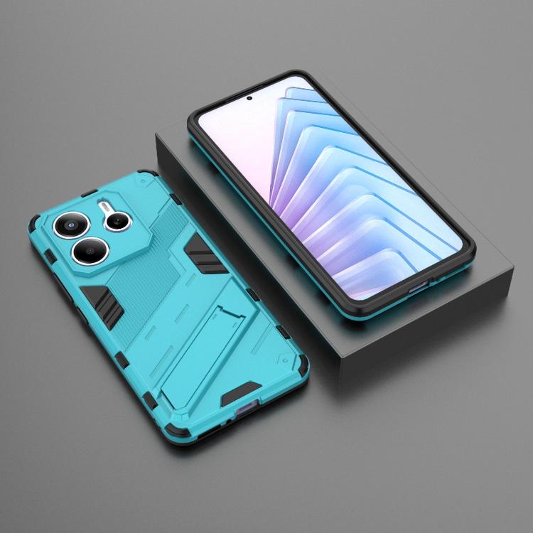 Odolný Kryt Punk armor case modrý – Xiaomi Redmi Note 14 5G | Kryty na mobil Kryty na mobil | Odolný Kryt Punk armor case modrý – Xiaomi Redmi Note 14 5G | Kryty na mobil