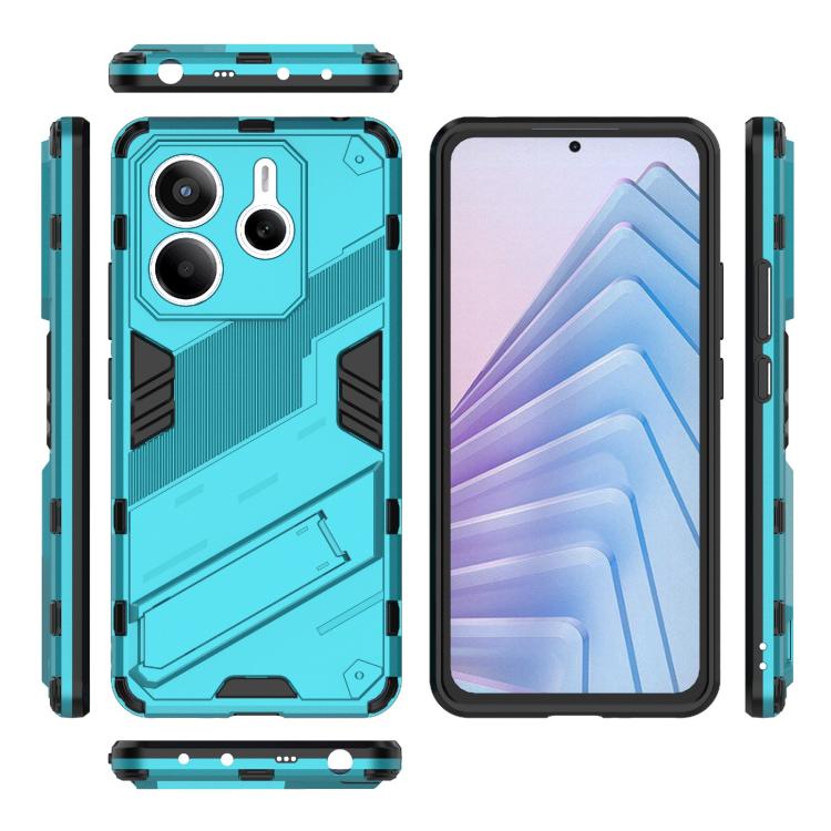 Odolný Kryt Punk armor case modrý – Xiaomi Redmi Note 14 5G | Kryty na mobil Kryty na mobil | Odolný Kryt Punk armor case modrý – Xiaomi Redmi Note 14 5G | Kryty na mobil