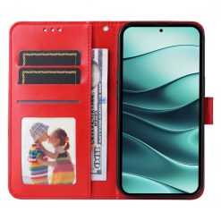 Peňaženkové puzdro Embossing Pattern Slnečnica červené – Xiaomi Redmi Note 14 5G | Kryty na mobil Kryty na mobil | Peňaženkové puzdro Embossing Pattern Slnečnica červené – Xiaomi Redmi Note 14 5G | Kryty na mobil