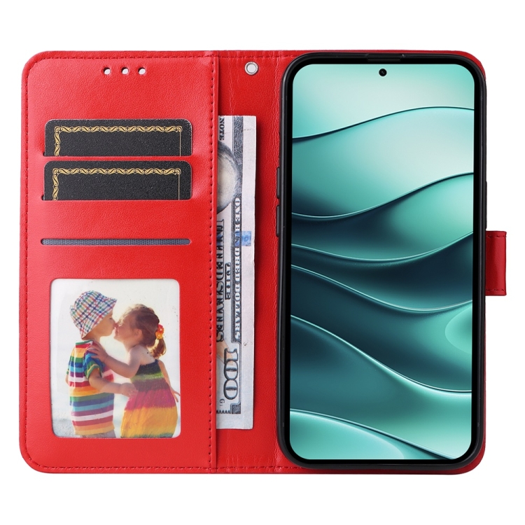 Peňaženkové puzdro Embossing Pattern Slnečnica červené – Xiaomi Redmi Note 14 5G | Kryty na mobil Kryty na mobil | Peňaženkové puzdro Embossing Pattern Slnečnica červené – Xiaomi Redmi Note 14 5G | Kryty na mobil