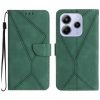 Kryty na mobil | Peňaženkové puzdro Embossing Pattern Stitchy case čierne – Xiaomi Redmi Note 14 (4G) | Kryty na mobil