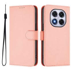 Kryty na mobil | Peňaženkové puzdro Solid ružové – Xiaomi Redmi Note 14 Pro 5G | Kryty na mobil