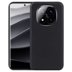 Kryty na mobil | Zadný kryt Soft Matt čierny – Xiaomi Redmi Note 14 Pro+ 5G | Kryty na mobil