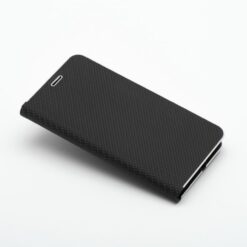 Kryty na mobil | Knižkové puzdro Luna Carbon čierne – Samsung Galaxy A56 | Kryty na mobil