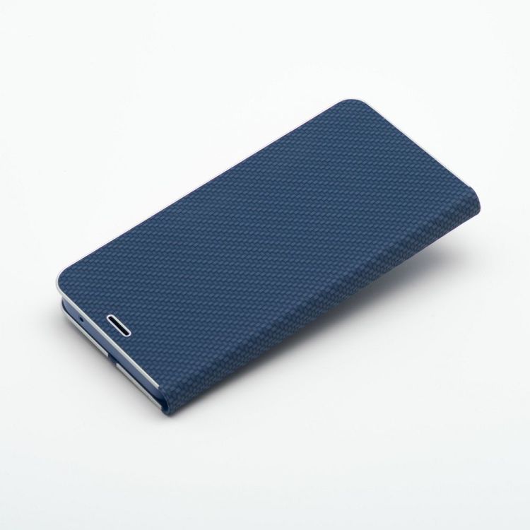 Knižkové puzdro Luna Carbon modré – Samsung Galaxy A26 | Kryty na mobil Kryty na mobil | Knižkové puzdro Luna Carbon modré – Samsung Galaxy A26 | Kryty na mobil