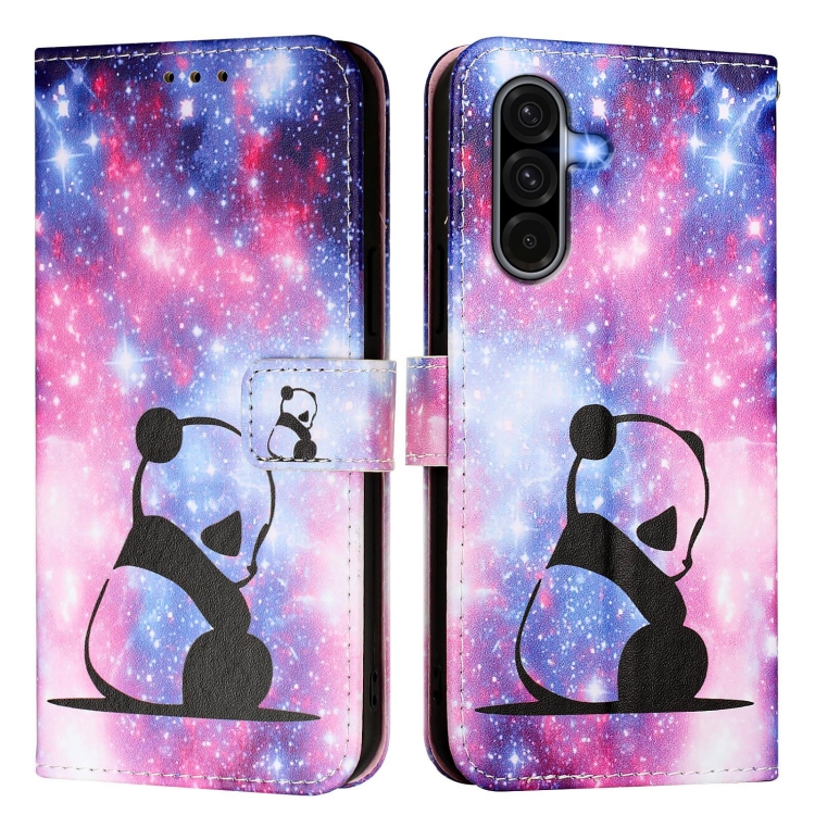 Knižkové puzdro Trendy Cross case Baby panda – Samsung Galaxy A56 | Kryty na mobil Kryty na mobil | Knižkové puzdro Trendy Cross case Baby panda – Samsung Galaxy A56 | Kryty na mobil