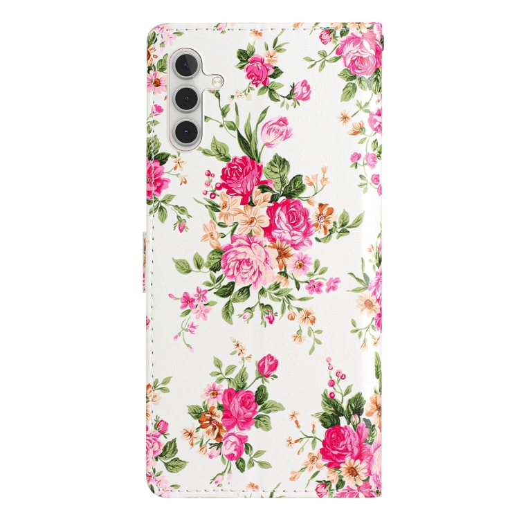 Knižkové puzdro Trendy Cross case Kvety – Samsung Galaxy A56 | Kryty na mobil Kryty na mobil | Knižkové puzdro Trendy Cross case Kvety – Samsung Galaxy A56 | Kryty na mobil