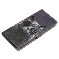Knižkové puzdro Trendy Cross case Mačka s okuliarmi – Samsung Galaxy A56 | Kryty na mobil Kryty na mobil | Knižkové puzdro Trendy Cross case Mačka s okuliarmi – Samsung Galaxy A56 | Kryty na mobil
