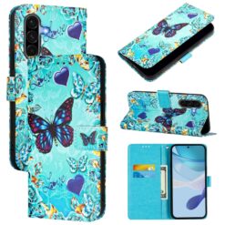 Kryty na mobil | Knižkové puzdro Trendy Cross case Motýľ – Samsung Galaxy A56 | Kryty na mobil