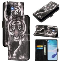 Kryty na mobil | Knižkové puzdro Trendy Cross case Tiger – Samsung Galaxy A56 | Kryty na mobil