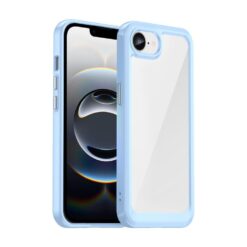 Kryty na mobil | Ochranný kryt Colorful Acrylic case modrý – Apple iPhone 16e / 17e | Kryty na mobil