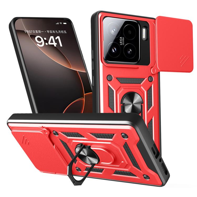 Odolný kryt CamCover Armor červený – Xiaomi 15 | Kryty na mobil Kryty na mobil | Odolný kryt CamCover Armor červený – Xiaomi 15 | Kryty na mobil
