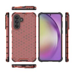 Odolný kryt Honeycomb Armor červený – Samsung Galaxy A56 | Kryty na mobil Kryty na mobil | Odolný kryt Honeycomb Armor červený – Samsung Galaxy A56 | Kryty na mobil