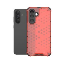 Odolný kryt Honeycomb Armor červený – Samsung Galaxy A56 | Kryty na mobil Kryty na mobil | Odolný kryt Honeycomb Armor červený – Samsung Galaxy A56 | Kryty na mobil