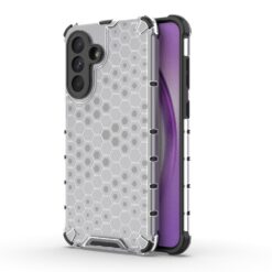 Kryty na mobil | Odolný kryt Honeycomb Armor transparentný – Samsung Galaxy A56 | Kryty na mobil
