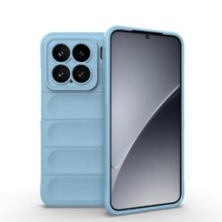 Odolný kryt Magic Shield bledomodrý – Xiaomi 15