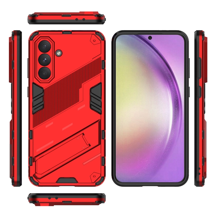 Odolný Kryt Punk armor case červený – Samsung Galaxy A56 | Kryty na mobil Kryty na mobil | Odolný Kryt Punk armor case červený – Samsung Galaxy A56 | Kryty na mobil
