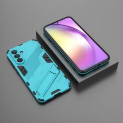Kryty na mobil | Odolný Kryt Punk armor case modrý – Samsung Galaxy A56 | Kryty na mobil