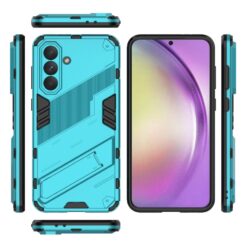 Kryty na mobil | Odolný Kryt Punk armor case modrý – Samsung Galaxy A56 | Kryty na mobil