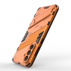 Kryty na mobil | Odolný Kryt Punk armor case oranžový – Samsung Galaxy A56 | Kryty na mobil