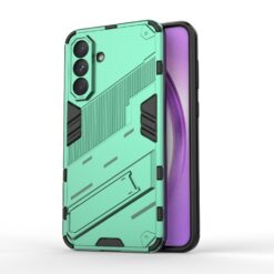 Kryty na mobil | Odolný Kryt Punk armor case zelený – Samsung Galaxy A56 | Kryty na mobil