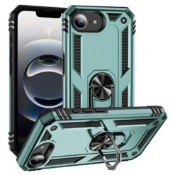 Kryty na mobil | Odolný kryt Ring Armor zelený – Apple iPhone 16e / 17e | Kryty na mobil