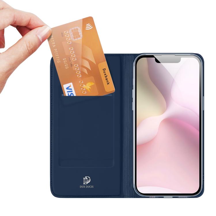 Peňaženkové puzdro Dux Ducis Skin Pro modré – Apple iPhone 16e / 17e | Kryty na mobil Kryty na mobil | Peňaženkové puzdro Dux Ducis Skin Pro modré – Apple iPhone 16e / 17e | Kryty na mobil