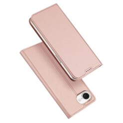 Kryty na mobil | Peňaženkové puzdro Dux Ducis Skin Pro ružové – Apple iPhone 16e / 17e | Kryty na mobil