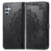 Peňaženkové puzdro Embossing Pattern Mandala Flower zelené – Samsung Galaxy A36 | Kryty na mobil Kryty na mobil | Peňaženkové puzdro Embossing Pattern Mandala Flower zelené – Samsung Galaxy A36 | Kryty na mobil