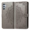 Peňaženkové puzdro Embossing Pattern Mandala Flower fialové – Samsung Galaxy A56 | Kryty na mobil Kryty na mobil | Peňaženkové puzdro Embossing Pattern Mandala Flower fialové – Samsung Galaxy A56 | Kryty na mobil