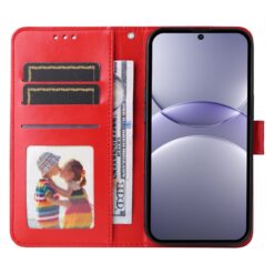 Kryty na mobil | Peňaženkové puzdro Embossing Pattern Slnečnica červené – Huawei Nova 13 | Kryty na mobil