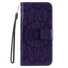 Kryty na mobil | Peňaženkové puzdro Embossing Pattern Stitchy case modré – Apple iPhone 16e / 17e | Kryty na mobil
