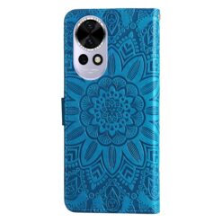 Peňaženkové puzdro Embossing Pattern Slnečnica modré – Huawei Nova 13 | Kryty na mobil Kryty na mobil | Peňaženkové puzdro Embossing Pattern Slnečnica modré – Huawei Nova 13 | Kryty na mobil