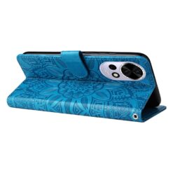 Peňaženkové puzdro Embossing Pattern Slnečnica modré – Huawei Nova 13 | Kryty na mobil Kryty na mobil | Peňaženkové puzdro Embossing Pattern Slnečnica modré – Huawei Nova 13 | Kryty na mobil