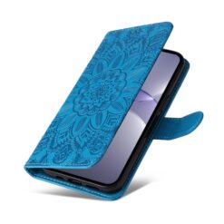 Peňaženkové puzdro Embossing Pattern Slnečnica modré – Huawei Nova 13 | Kryty na mobil Kryty na mobil | Peňaženkové puzdro Embossing Pattern Slnečnica modré – Huawei Nova 13 | Kryty na mobil