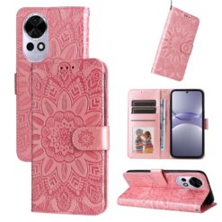 Peňaženkové puzdro Embossing Pattern Slnečnica ružové – Huawei Nova 13 | Kryty na mobil Kryty na mobil | Peňaženkové puzdro Embossing Pattern Slnečnica ružové – Huawei Nova 13 | Kryty na mobil