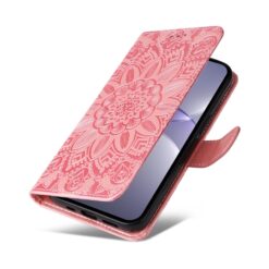 Peňaženkové puzdro Embossing Pattern Slnečnica ružové – Huawei Nova 13 | Kryty na mobil Kryty na mobil | Peňaženkové puzdro Embossing Pattern Slnečnica ružové – Huawei Nova 13 | Kryty na mobil