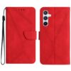 Peňaženkové puzdro Embossing Pattern Stitchy case ružové – Samsung Galaxy A26 | Kryty na mobil Kryty na mobil | Peňaženkové puzdro Embossing Pattern Stitchy case ružové – Samsung Galaxy A26 | Kryty na mobil