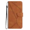 Kryty na mobil | Peňaženkové puzdro Embossing Pattern Stitchy case zelené – Apple iPhone 16e / 17e | Kryty na mobil
