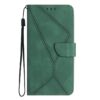 Kryty na mobil | Peňaženkové puzdro Embossing Pattern Stitchy case čierne – Apple iPhone 16e / 17e | Kryty na mobil