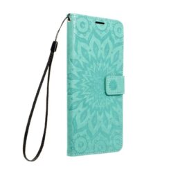 Kryty na mobil | Peňaženkové puzdro Mezzo mandala zelené – Samsung Galaxy A36 | Kryty na mobil