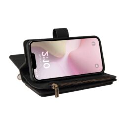 Kryty na mobil | Peňaženkové puzdro Multi case čierne – Apple iPhone 16e / 17e | Kryty na mobil