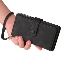 Kryty na mobil | Peňaženkové puzdro Multi case čierne – Apple iPhone 16e / 17e | Kryty na mobil