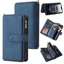 Kryty na mobil | Peňaženkové puzdro Multi case modré – Apple iPhone 16e / 17e | Kryty na mobil