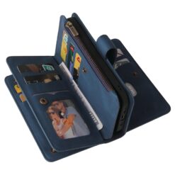 Kryty na mobil | Peňaženkové puzdro Multi case modré – Apple iPhone 16e / 17e | Kryty na mobil